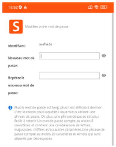 Étape 6 de la première connexion dans l’application Smartschool
